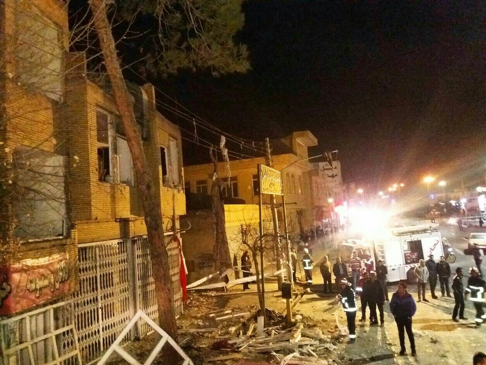 انفجار یک منزل مسکونی در کاشان بر اثر نشت گاز