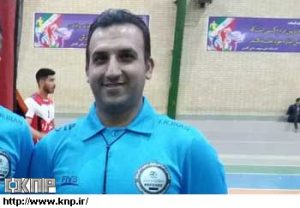 محمد قدیری داور والیبال کاشانی انتخاب شده برای رقابت‌های والیبال ۹۸