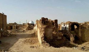 تخریب خانه‌های قدیمی در خیابان افتخارالاسلام آران و بیدگل