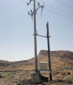 سرقت سیم‌های ترانس برق در روستای نشلج کاشان