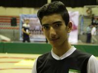 محمد ارباب باستانی‌کار نوجوان آران و بیدگلی قهرمان کشور