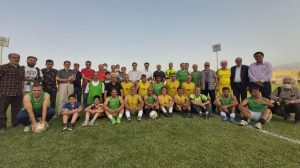 تجلیل فوتبالی از رسانه ای های کاشان در عصرگاه عید غدیر