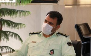 سرهنگ حسین بساطی فرمانده انتظامی کاشان