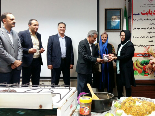 جشنواره غذای سالم با حضور رئیس انجمن دیابت