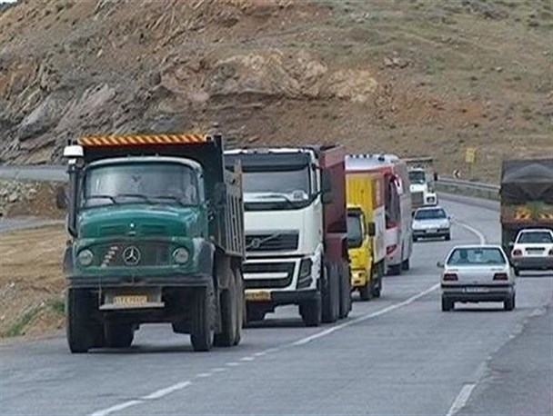 تردد کامیون و تریلر در جاده مشهد اردهال تا دو روز ممنوع