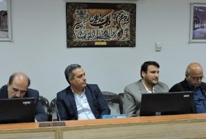ستاد اجرایی و عوامل جشنواره ملی تئاتر مهر کاشان در شورای شهر