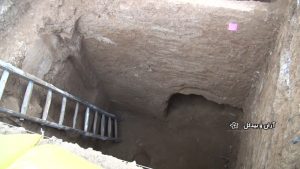 کشف سردابه‌های تدفین در شهر زیرزمینی نوش‌آباد