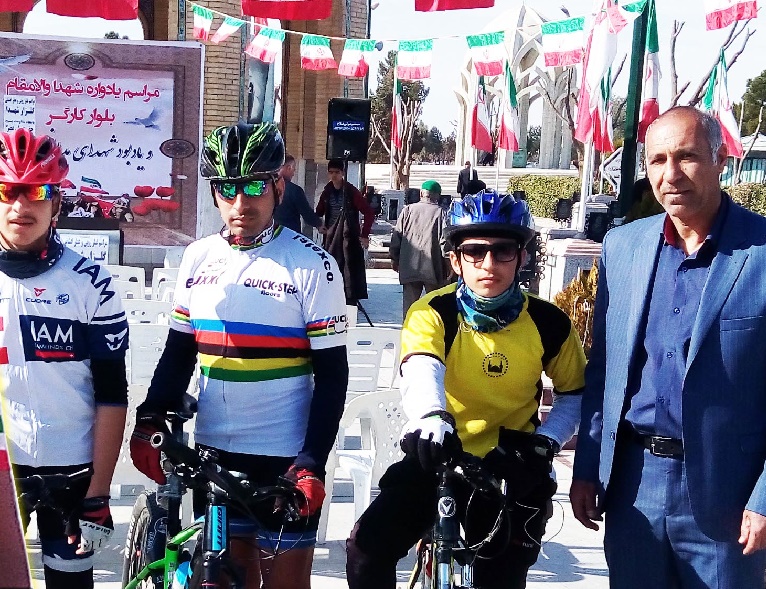 محمدجواد حمیدی نفر نخست دوچرخه‌سواری استان