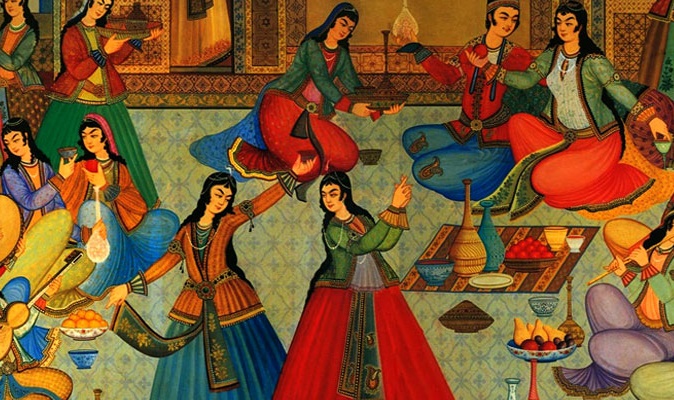 تابلویی از جشن‌های ایرانی