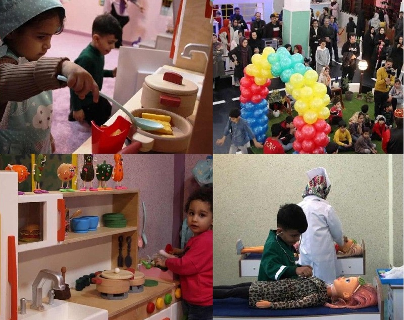 مجموعه بازی درمانی شهرآرزوها در فرهنگ‌سرای مهر
