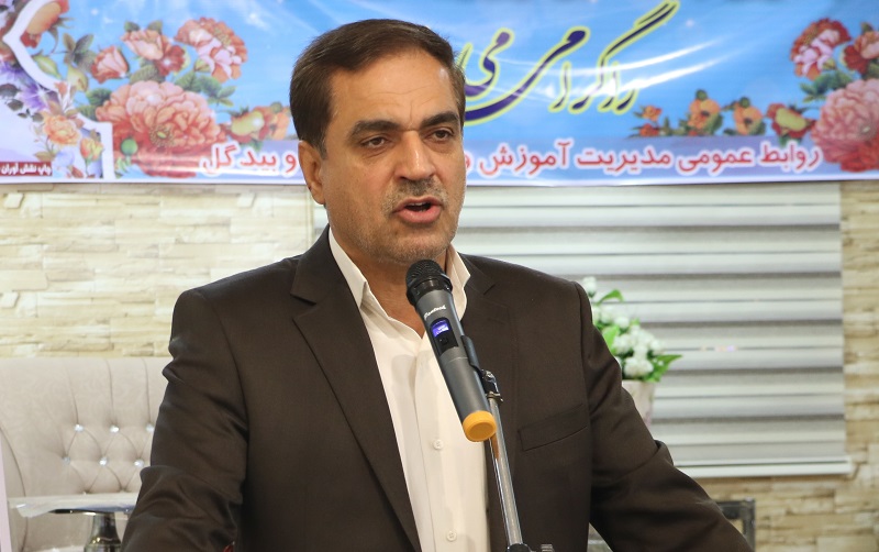 محمد معدندار رئیس اداره آموزش و پرورش آران و بیدگل